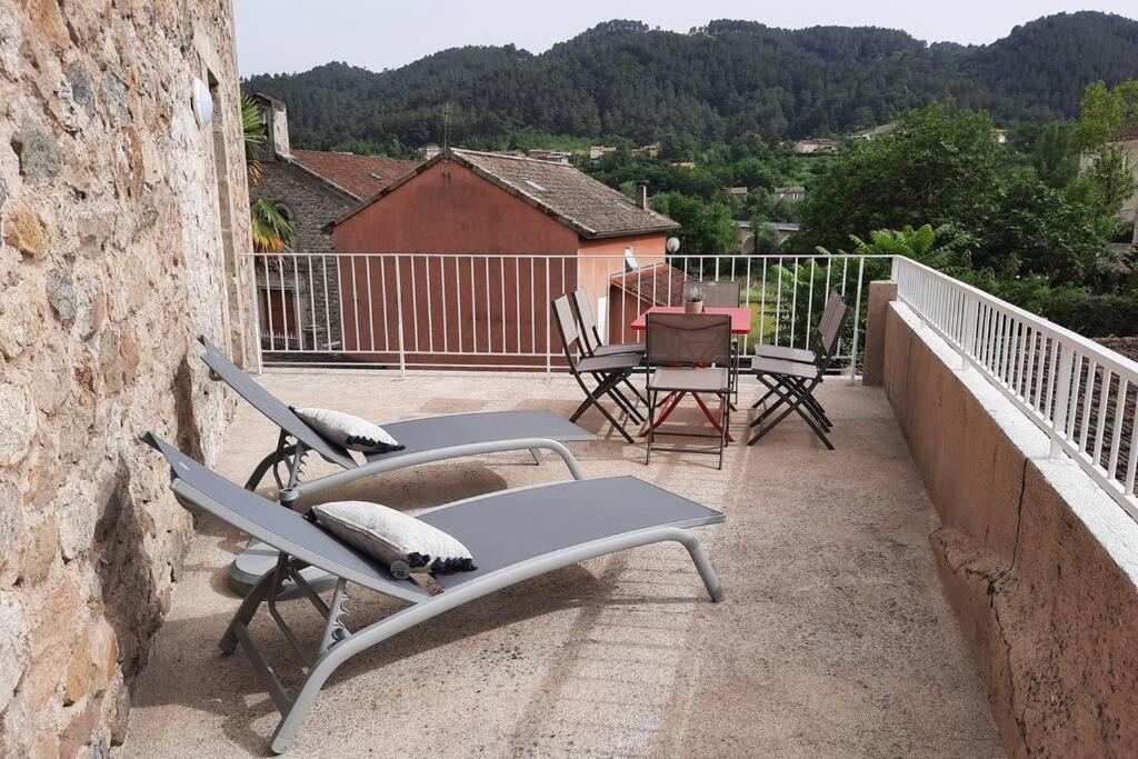 Saint Fortunat Sur Eyrieux : Gite 4 A 6 Personnes מראה חיצוני תמונה